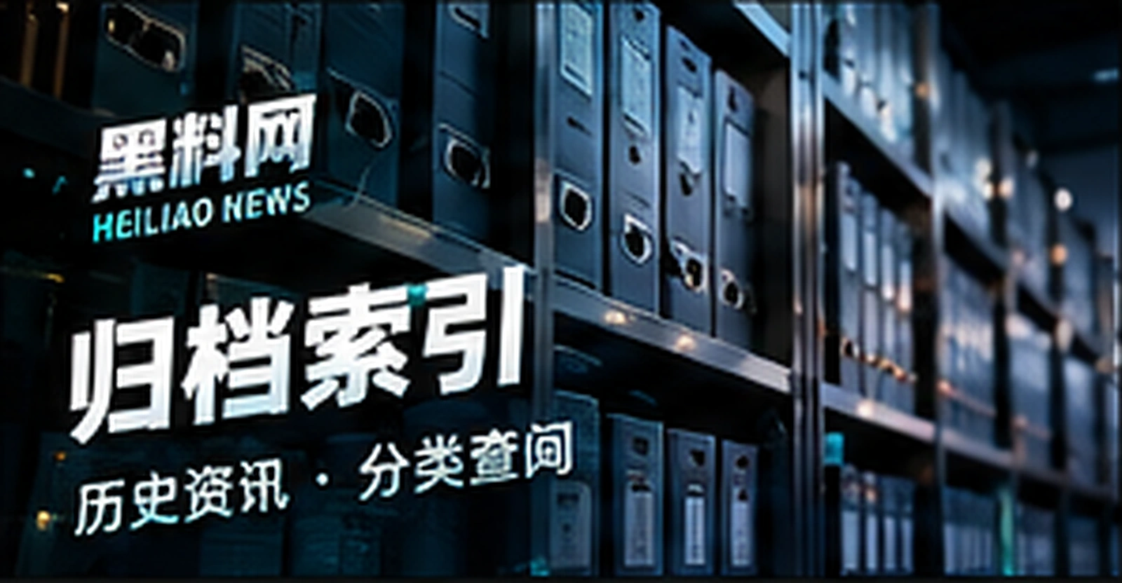 归档索引概念视觉